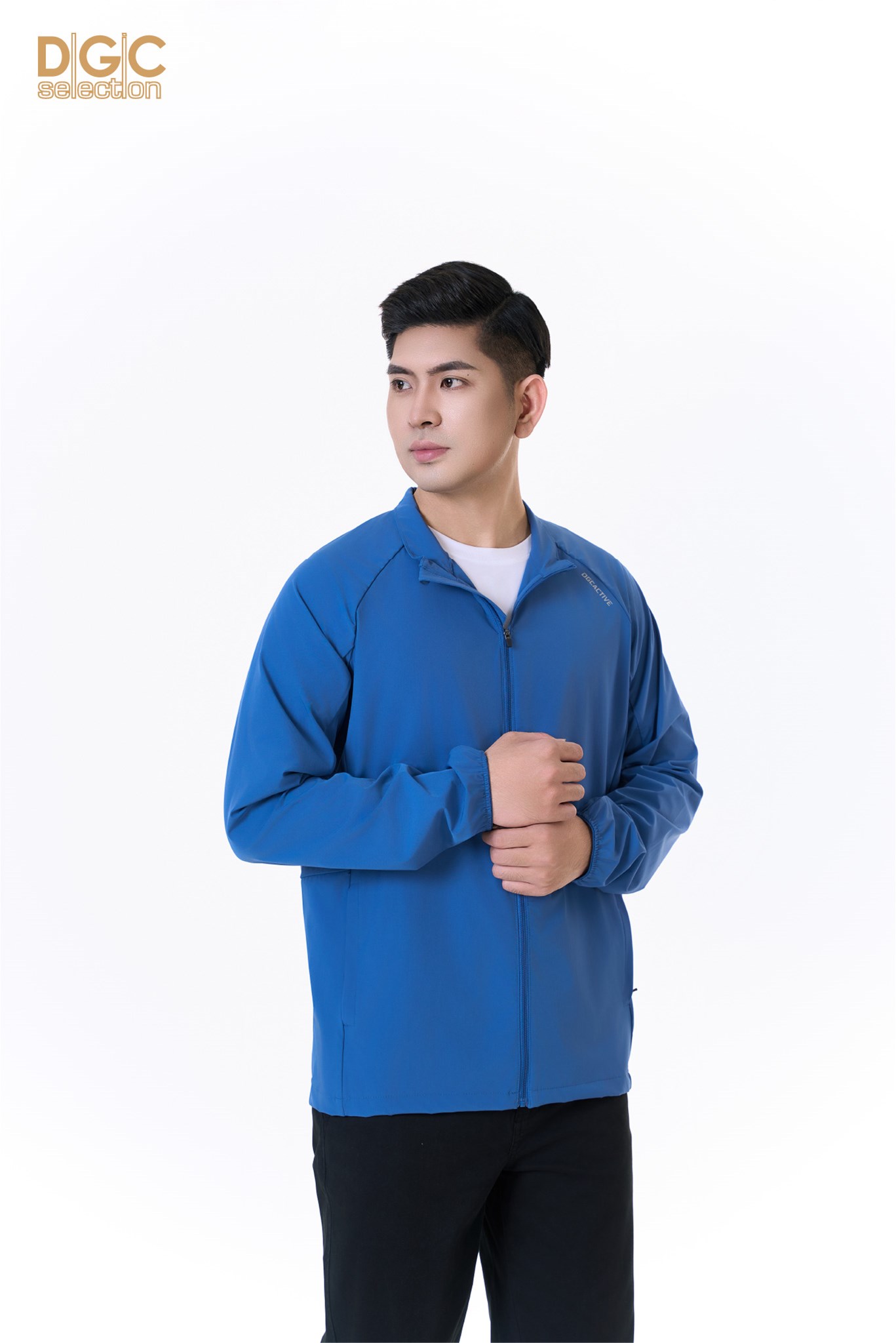 Ảnh của Áo khoác gió 1 lớp cổ đứng